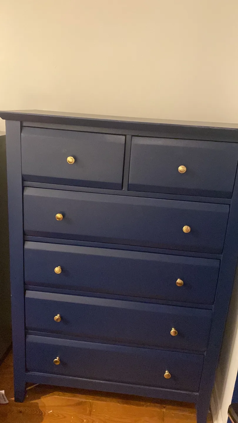 Beautiful blue dresser thumbnail