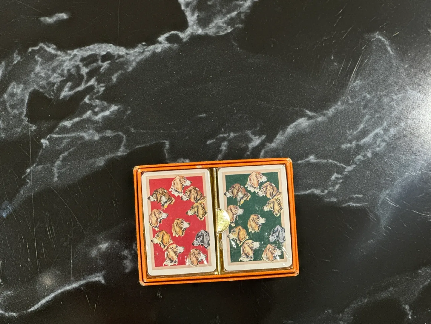 Hermes Playing Cards Limited Edition - Two Decks Unopened in Box image indicator(3)