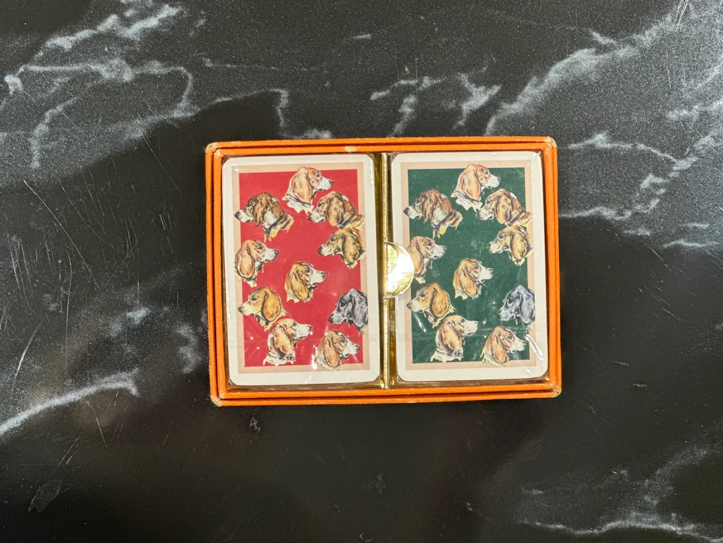 Hermes Playing Cards Limited Edition - Two Decks Unopened in Box image indicator(4)