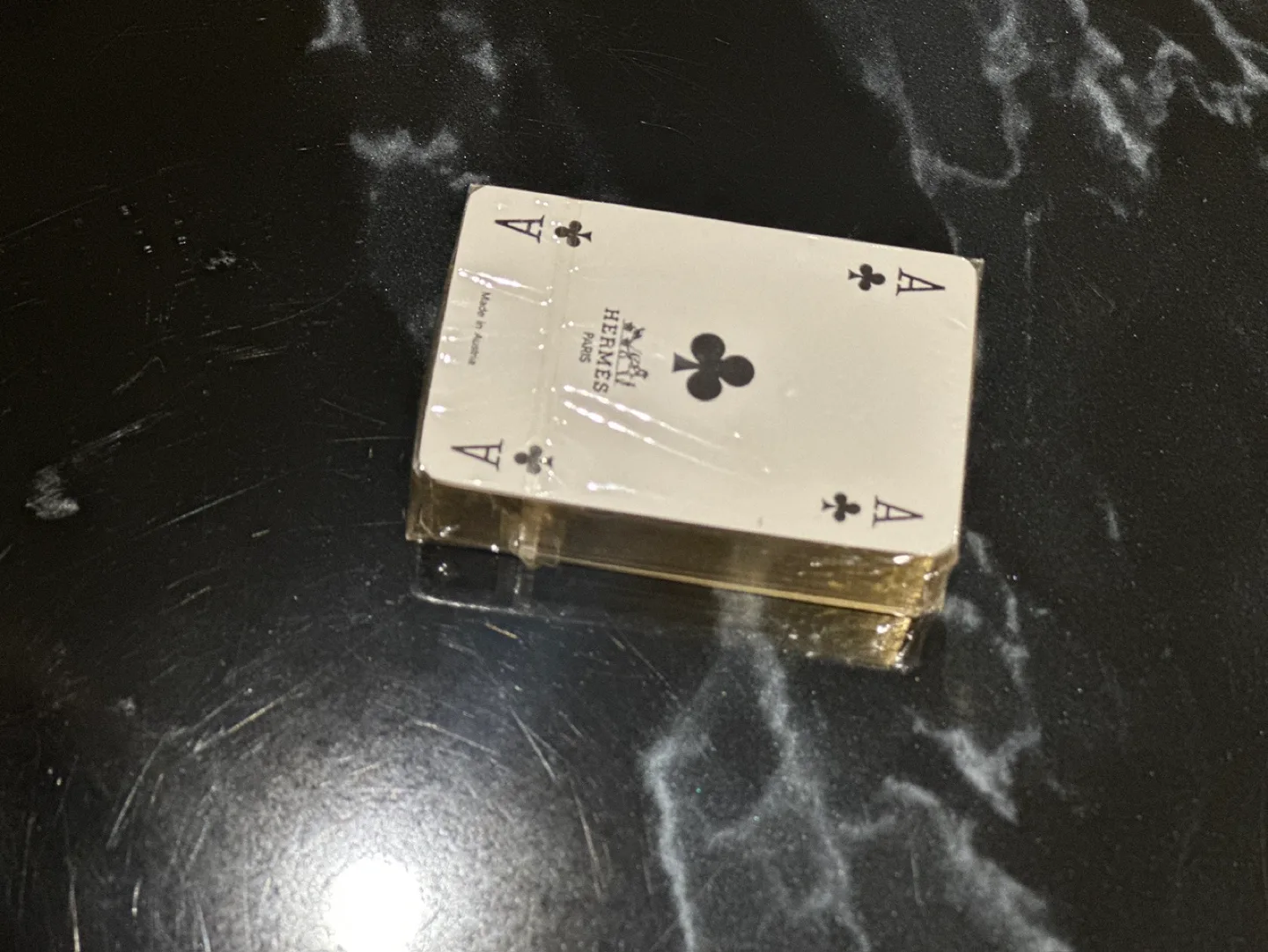 Hermes Playing Cards Limited Edition - Two Decks Unopened in Box image indicator(10)