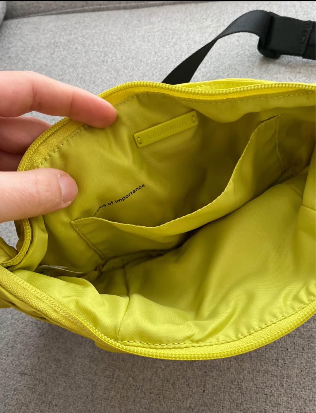 Lululemon Belt Bag -  Bright Yellow - photo 2