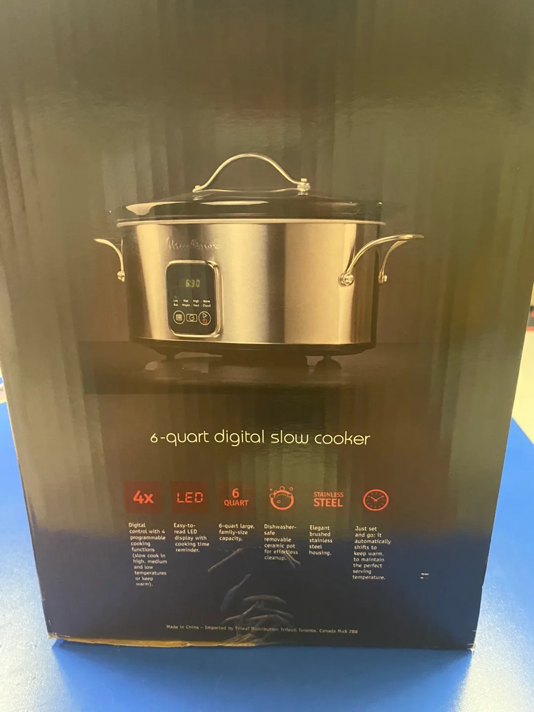 Moulinex 6-Quart Digital Slow Cooker thumbnail