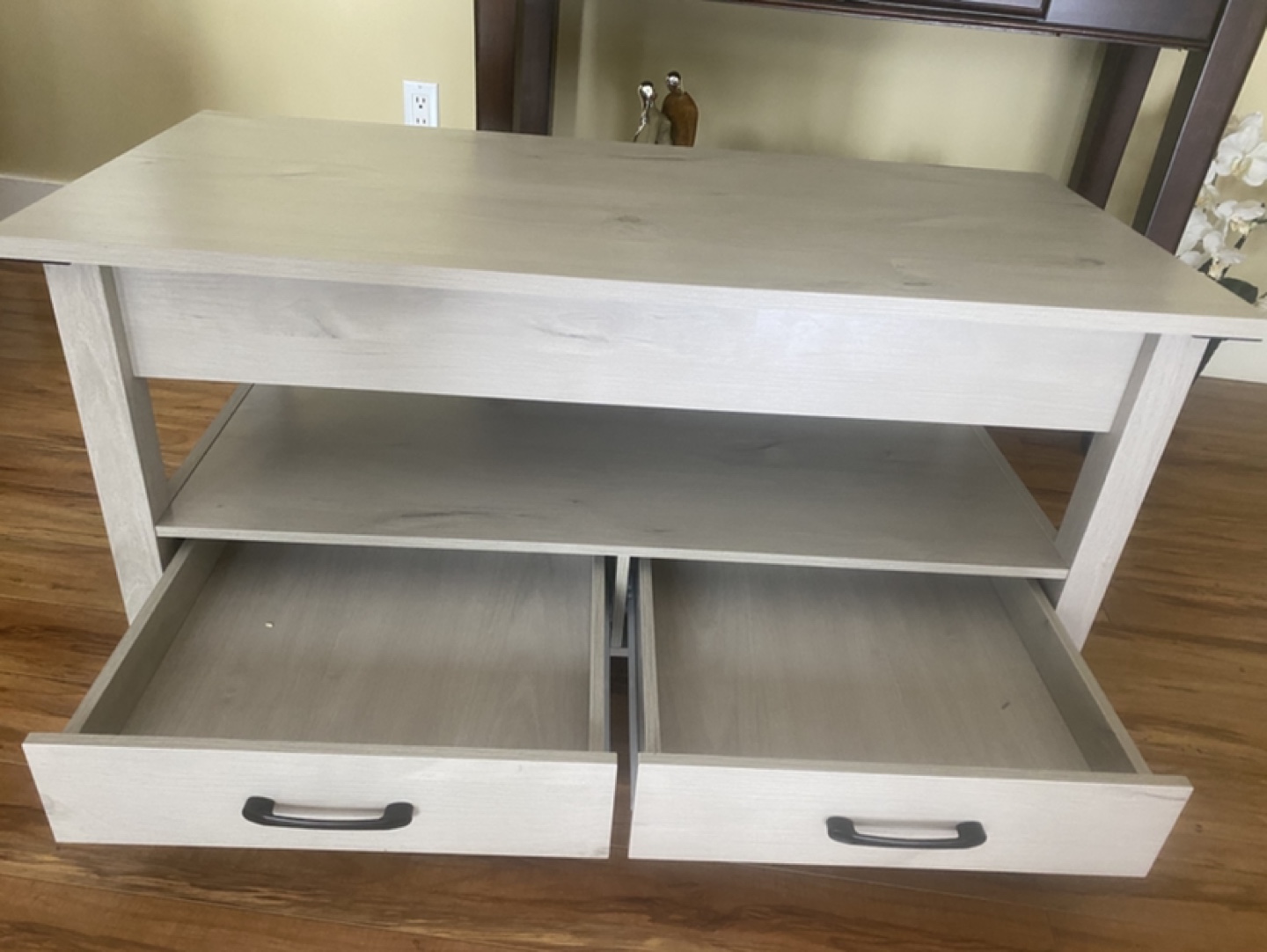 Rolantar Lift Top Coffee Table with Storage - photo 2