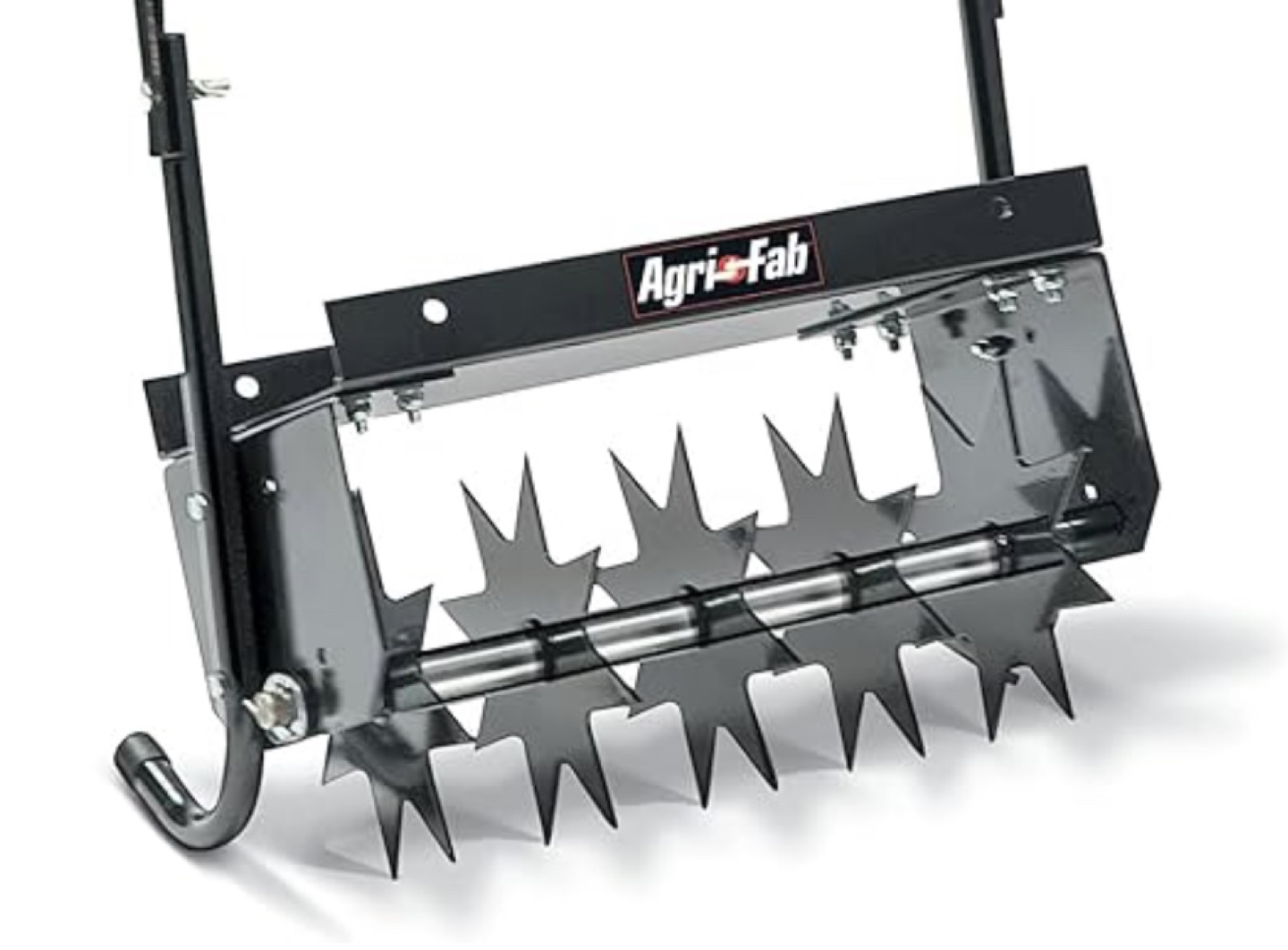 Agri-Fab Push/Pull Lawn Spike Aerator (45-0365) mowing