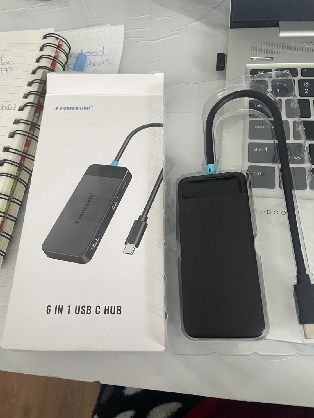 Lemorele 6 in 1 USB C Hub - New in Box