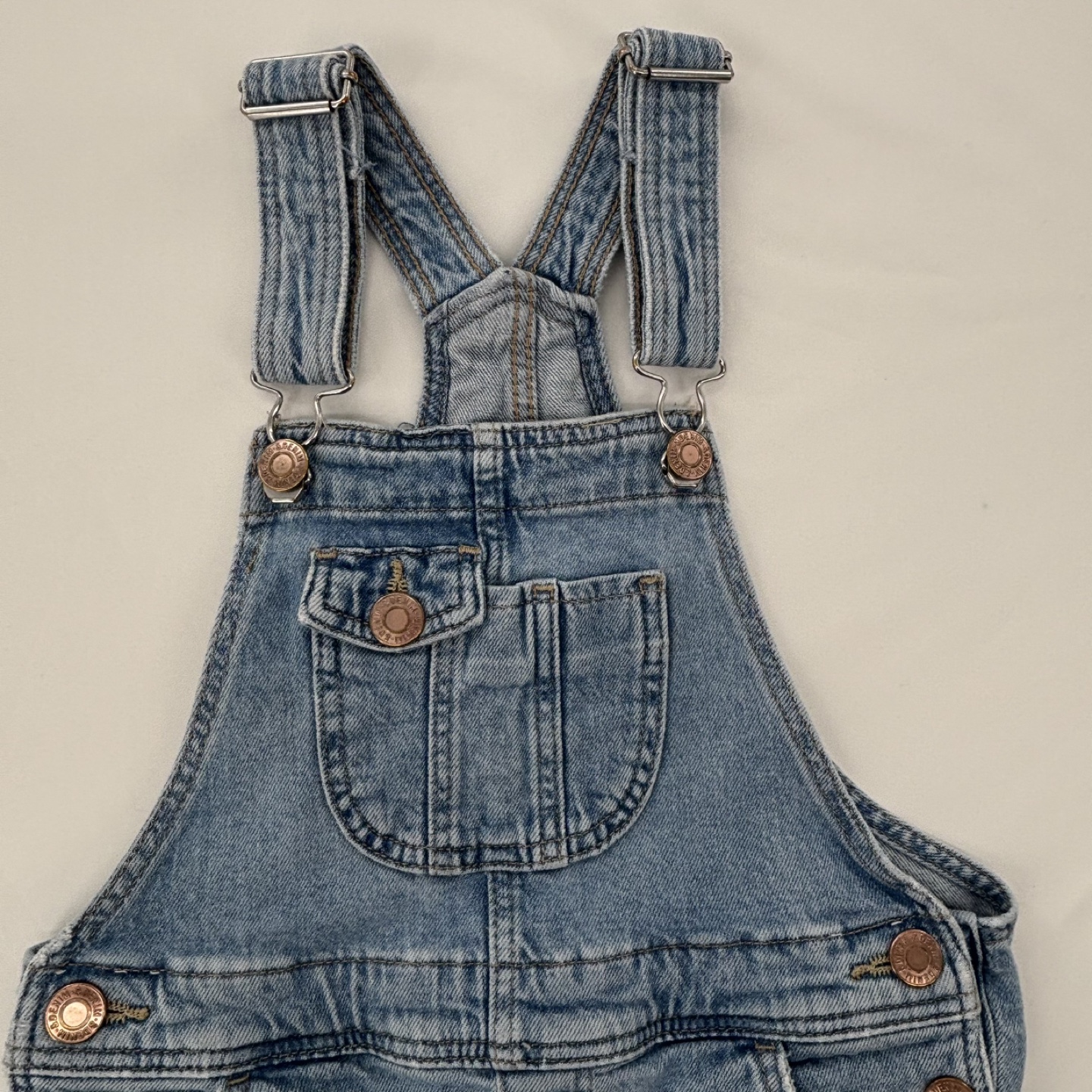 Kids' Denim Overalls - photo 3