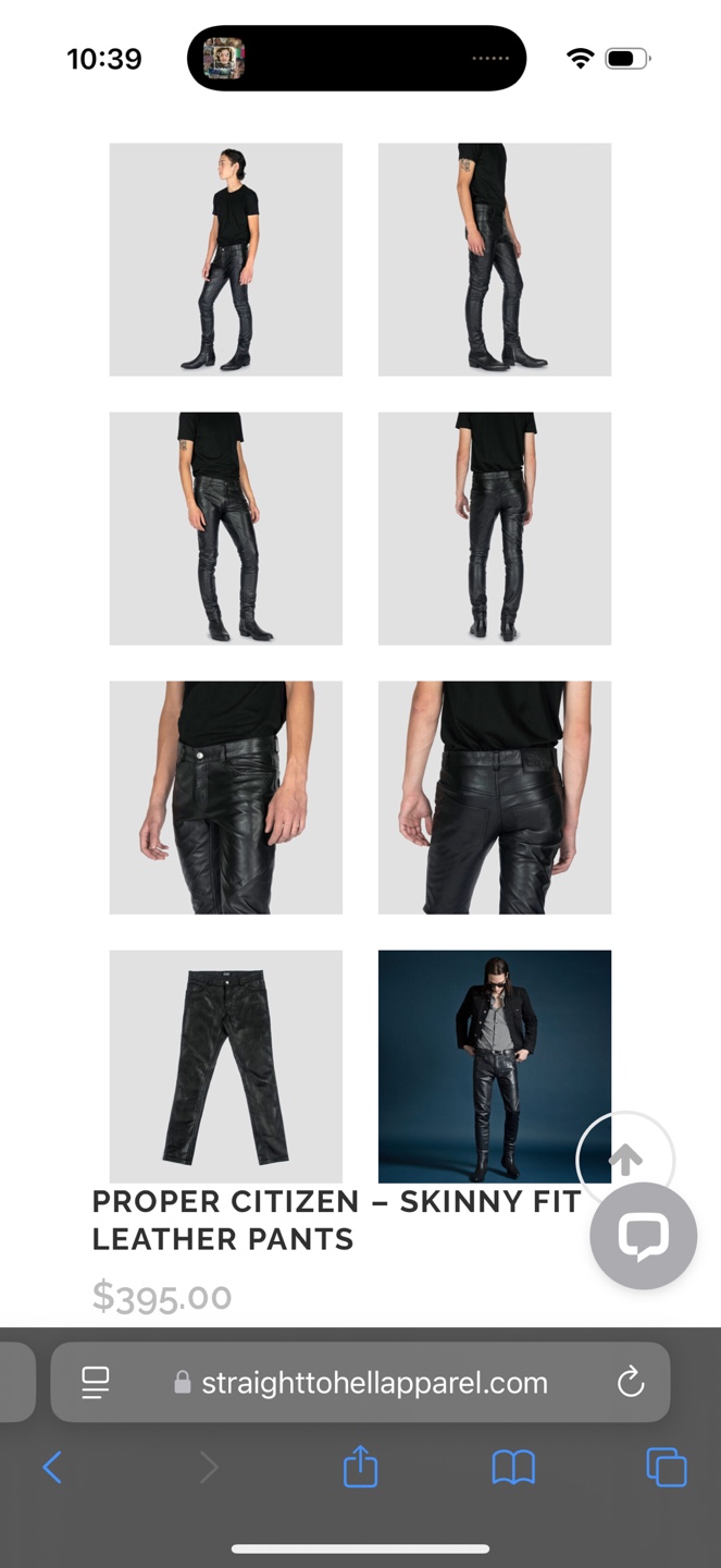 Men’s Leather Pants - photo 2