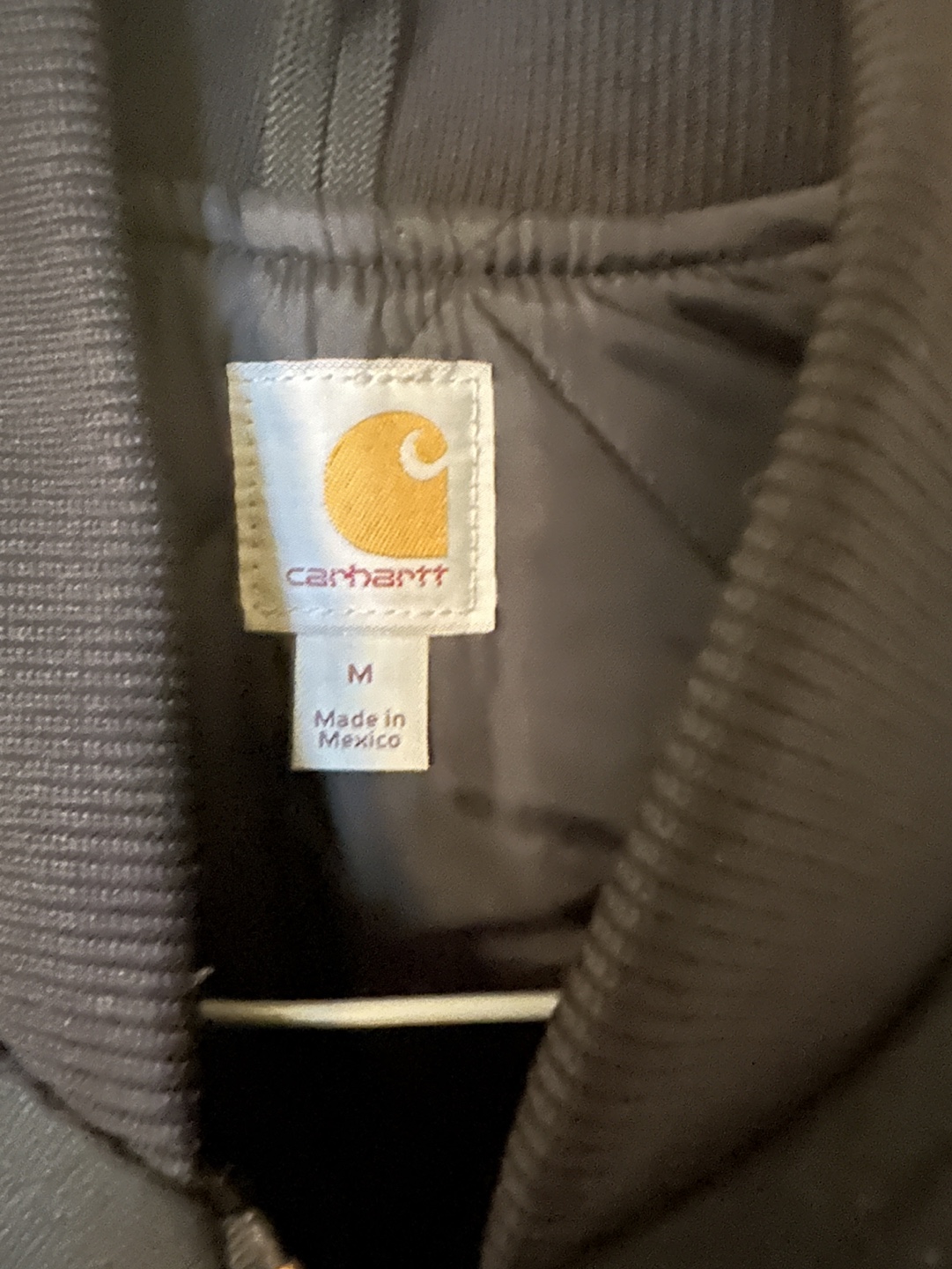 Carhartt Men's Black Canvas Vest - Size Medium - photo 2