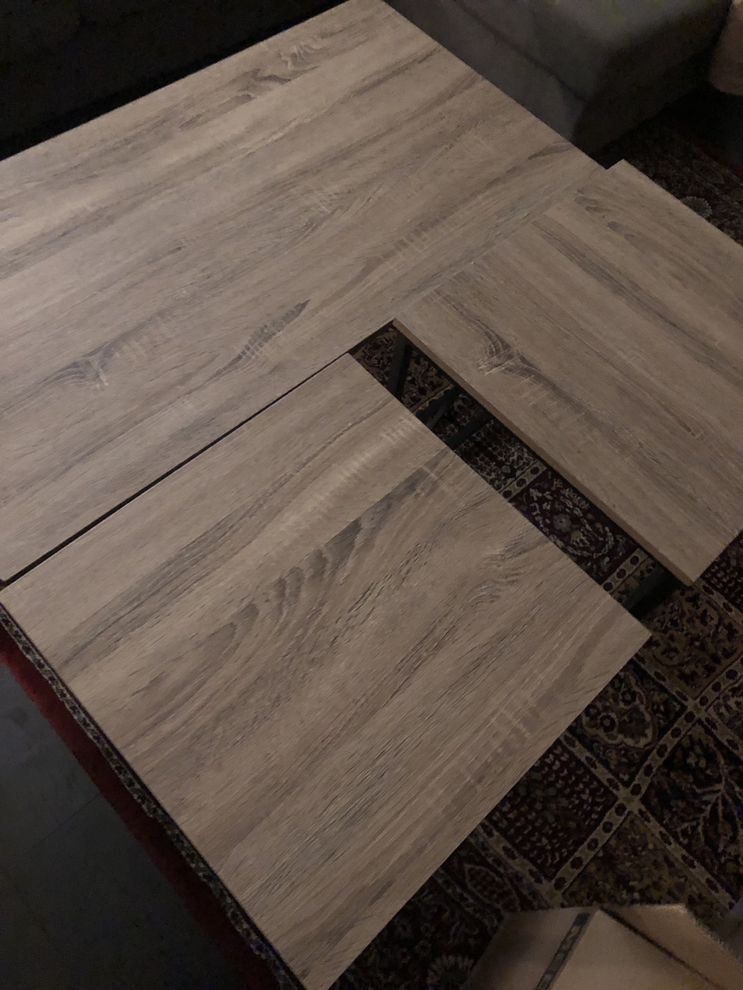 3-Piece Coffee Table Set - Modern Farmhouse Style - photo 3