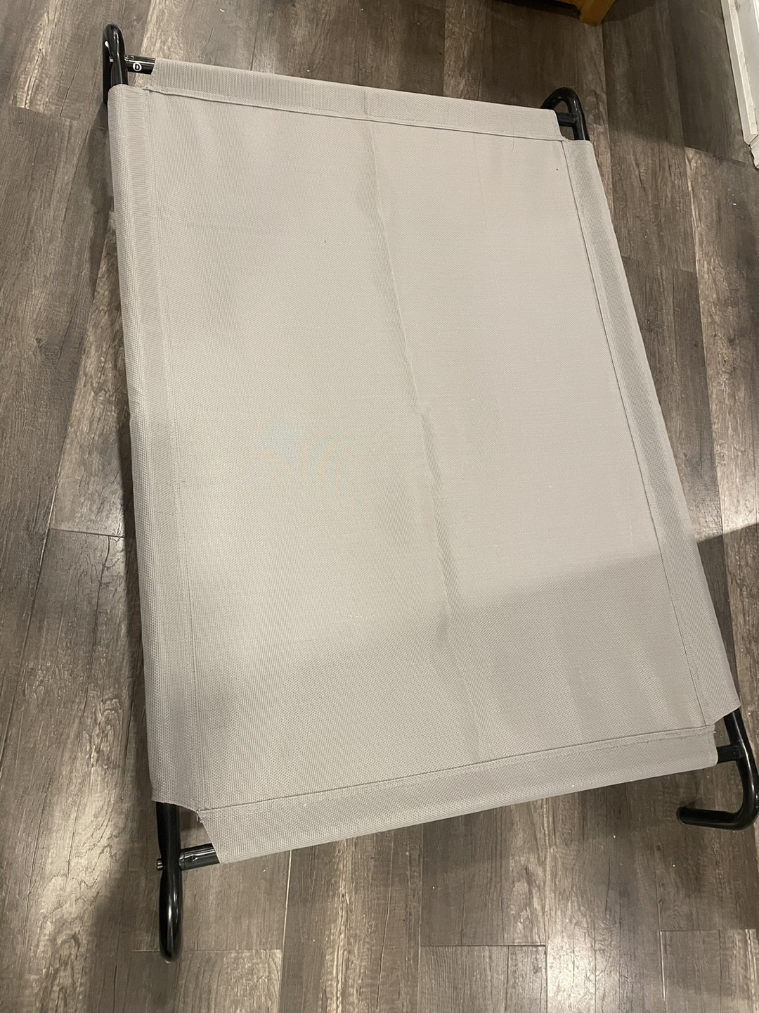 Grey Elevated Pet Bed