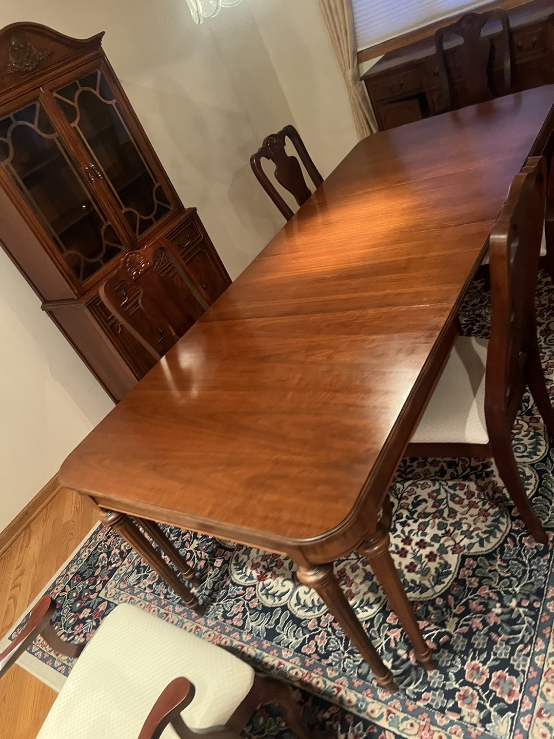 Antique Wooden Dining Set - photo 4
