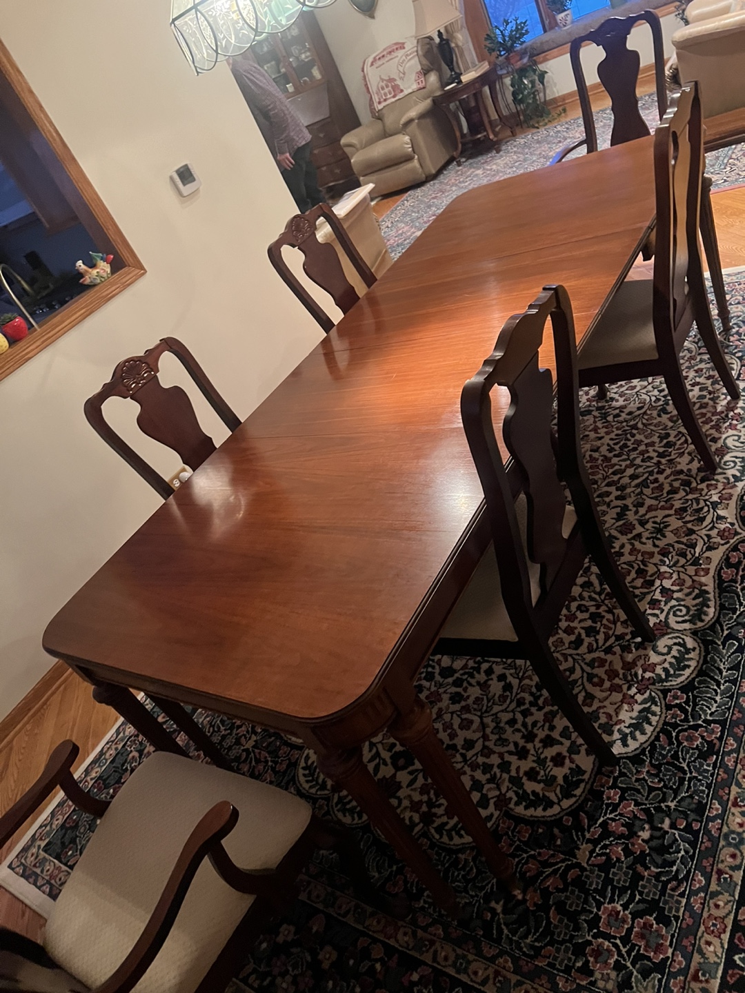 Antique Wooden Dining Set