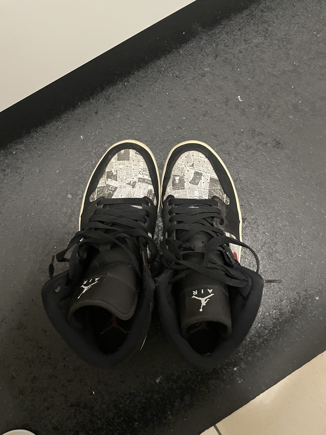 Jordan 1 “Newspaper Air Time” - photo 3