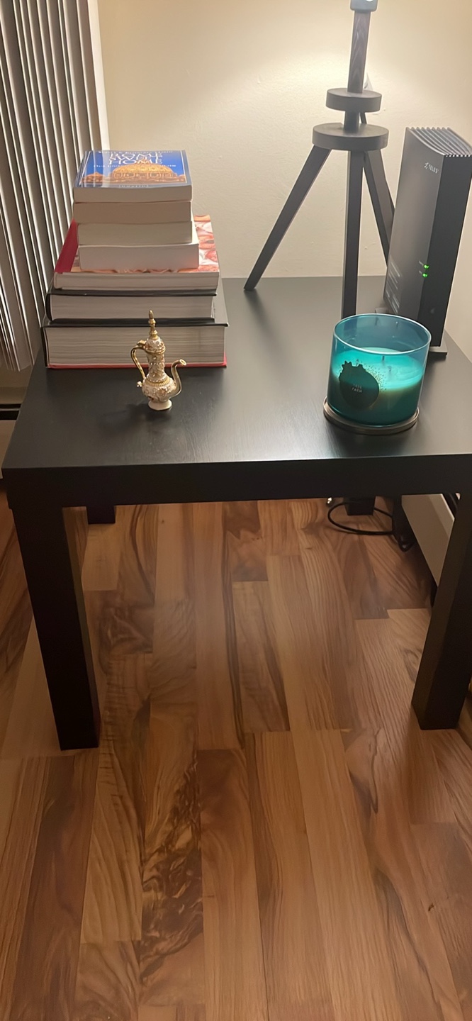 Black Side Table