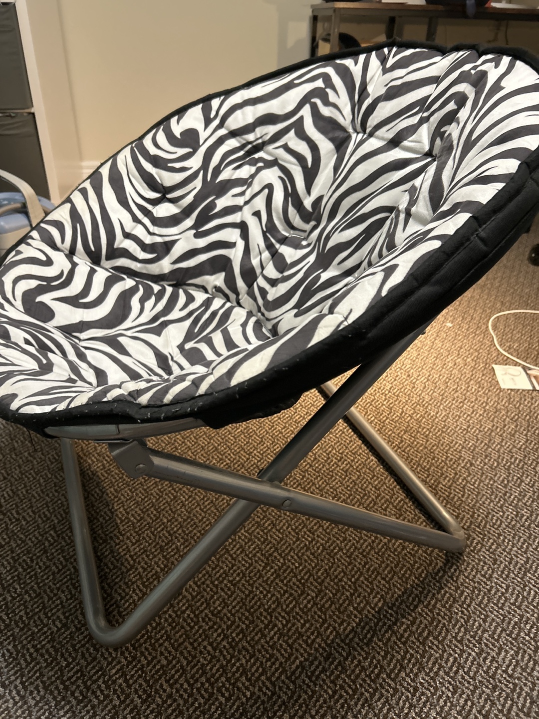 Foldable Zebra Chair - photo 2