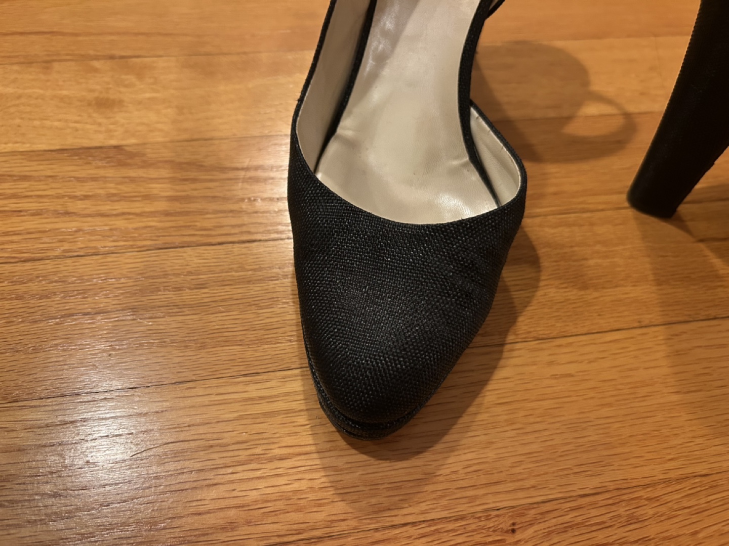 Jil Sander Black Slingback Heels - photo 4