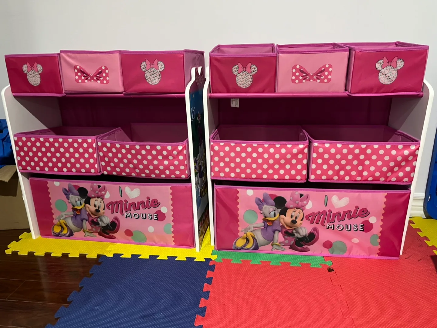 Delta Children Minnie Mouse 6-Bin Toy Organizer image indicator(3)