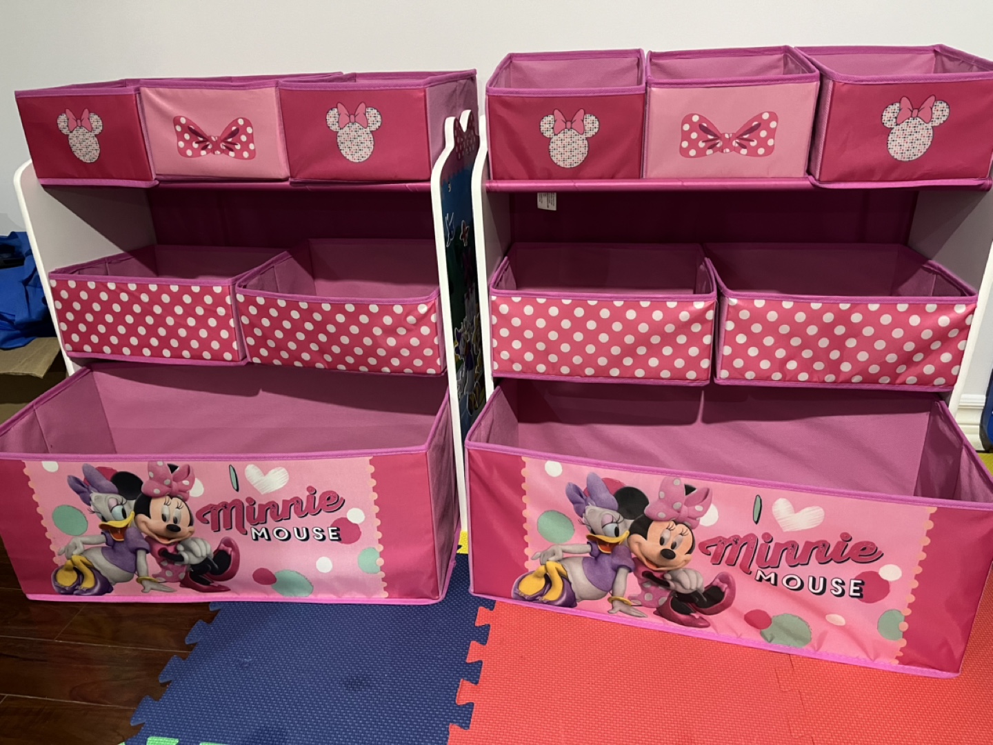 Delta Children Minnie Mouse 6-Bin Toy Organizer - photo 4