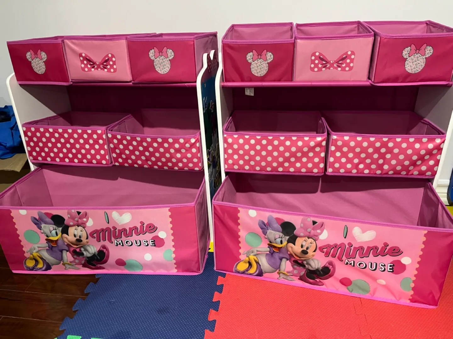 Delta Children Minnie Mouse 6-Bin Toy Organizer image indicator(4)
