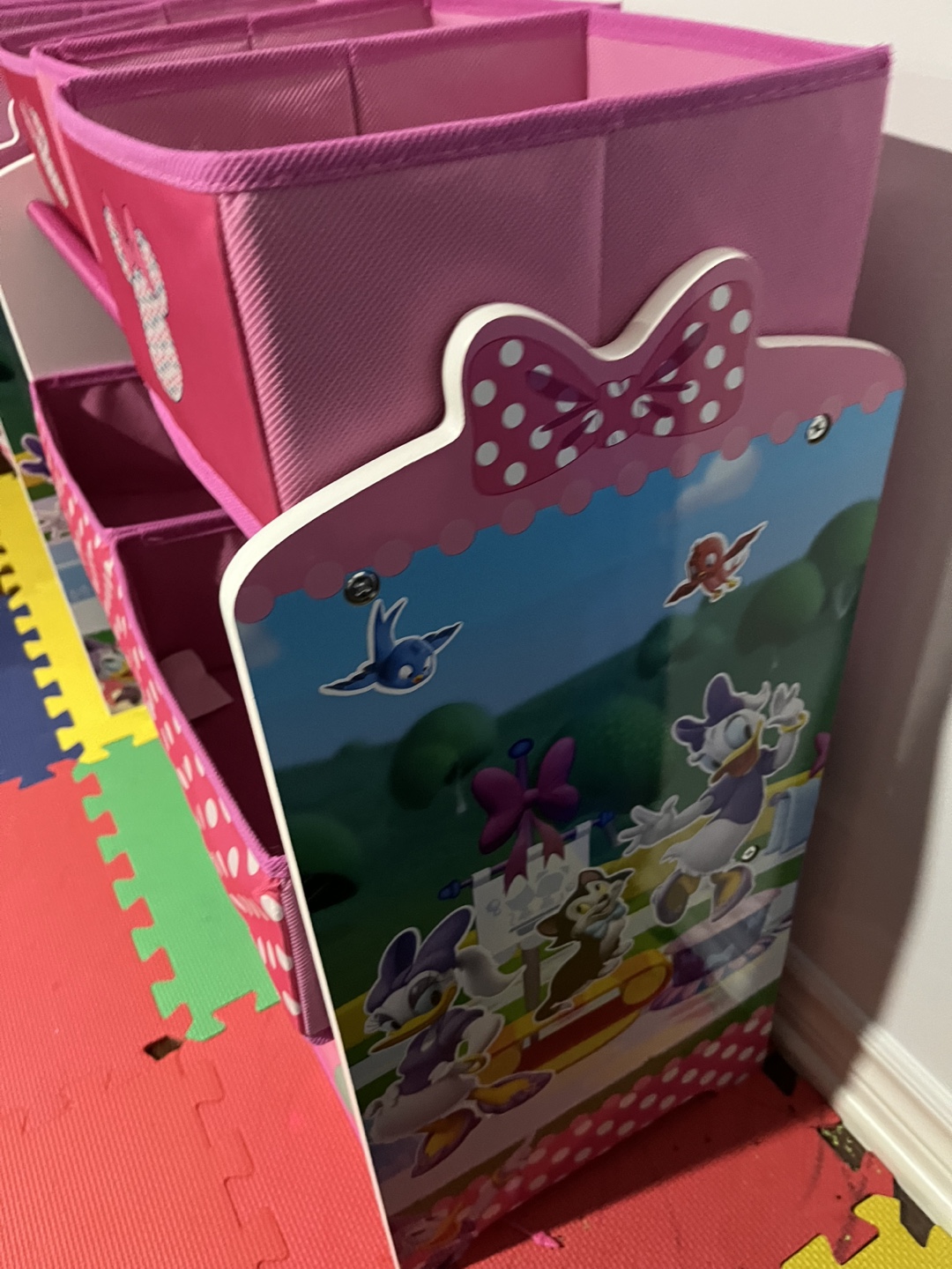 Delta Children Minnie Mouse 6-Bin Toy Organizer - photo 5