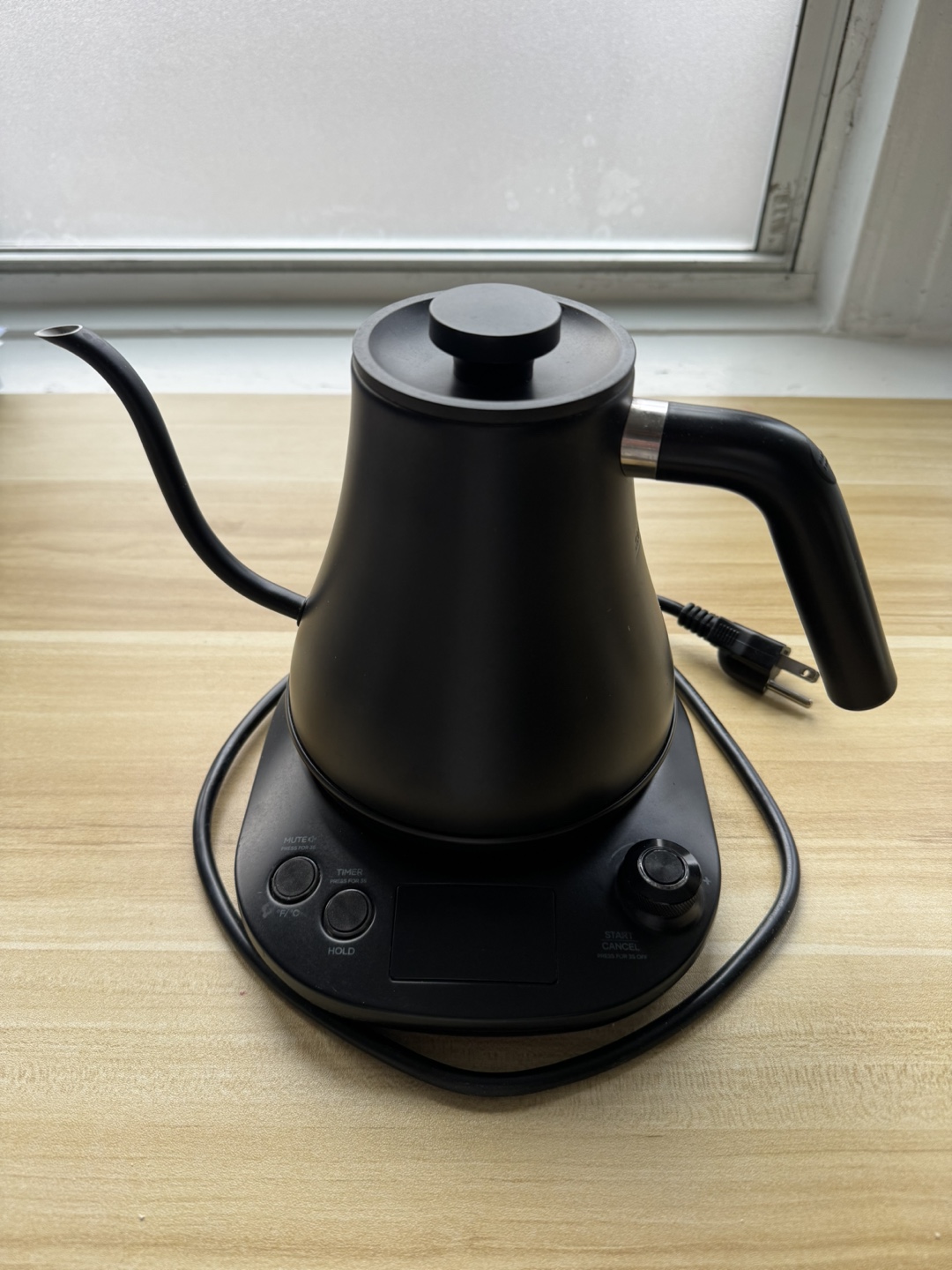 Electric Gooseneck Kettle with Temperature Screen