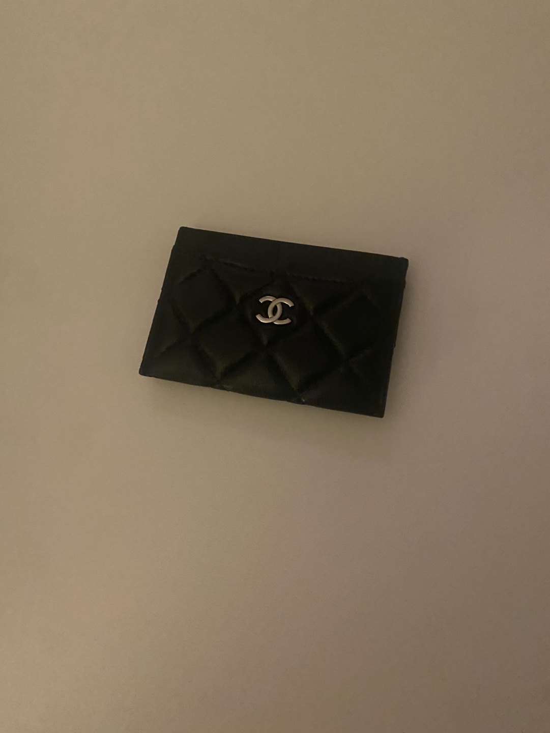 Chanel Quilted Leather Card Holder