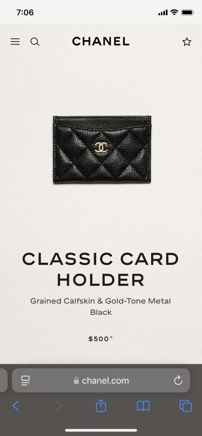 Chanel Quilted Leather Card Holder - photo 3