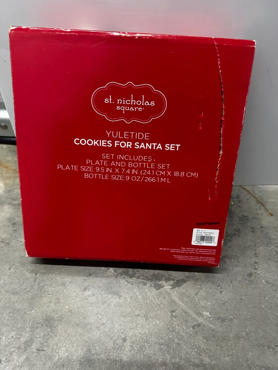 St. Nicholas Square Yuletide Cookies for Santa Set image indicator(2)