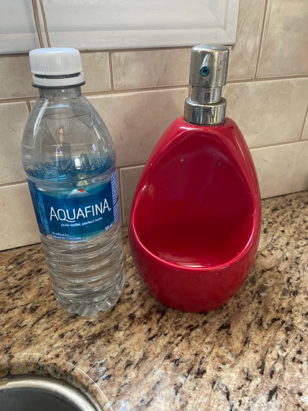 Paper towels holder&Soap dispenser with 3 Scrubbers image indicator(3)