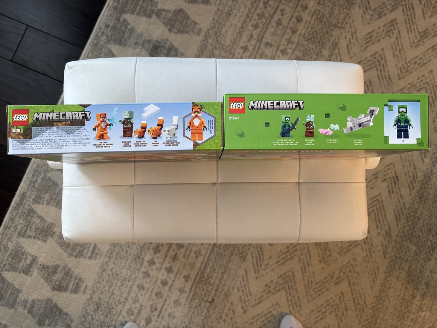 LEGO Minecraft Fox Lodge & Axolotl Hideout (21178 & 21247) - photo 2