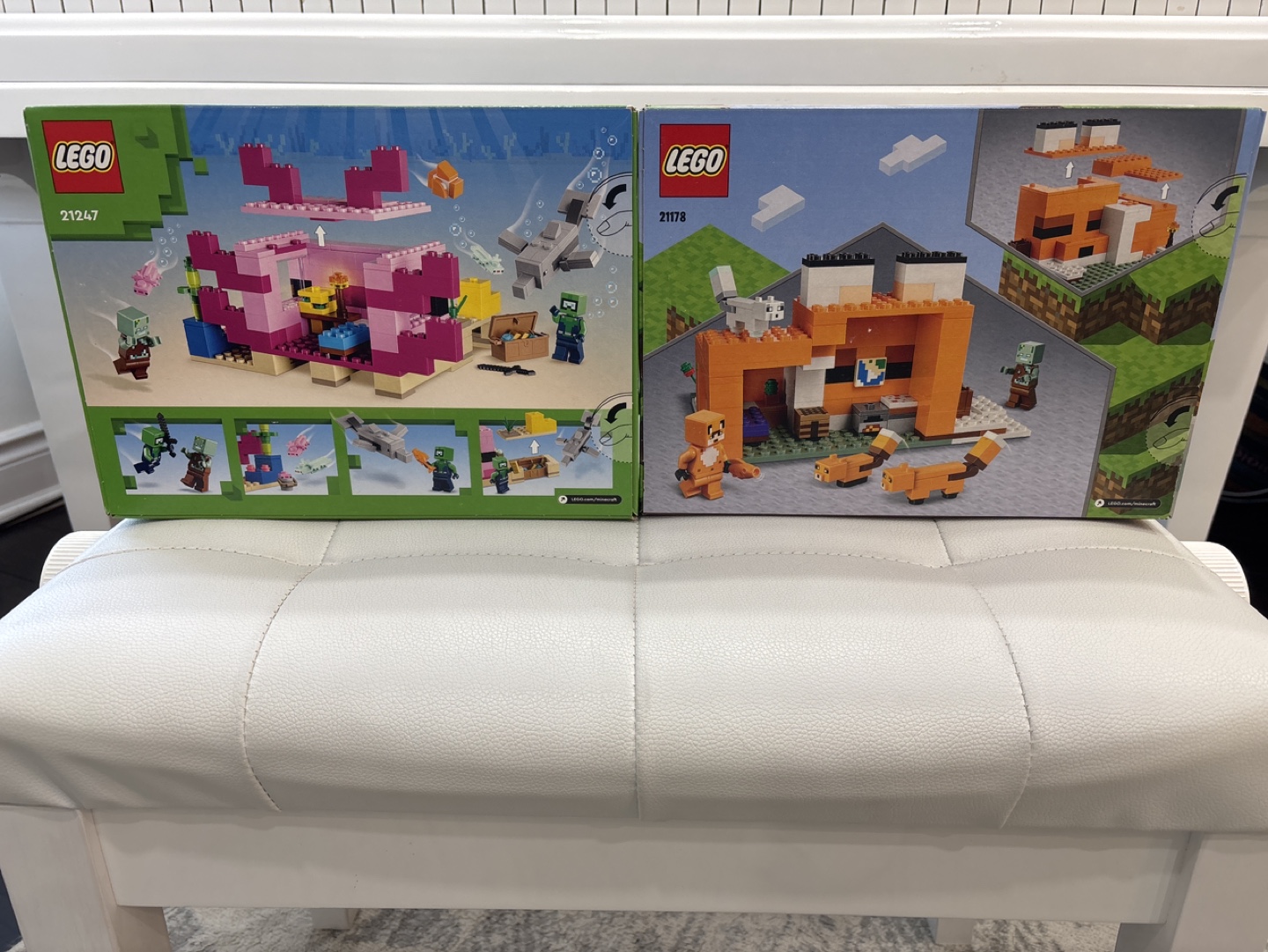 LEGO Minecraft Fox Lodge & Axolotl Hideout (21178 & 21247) - photo 5