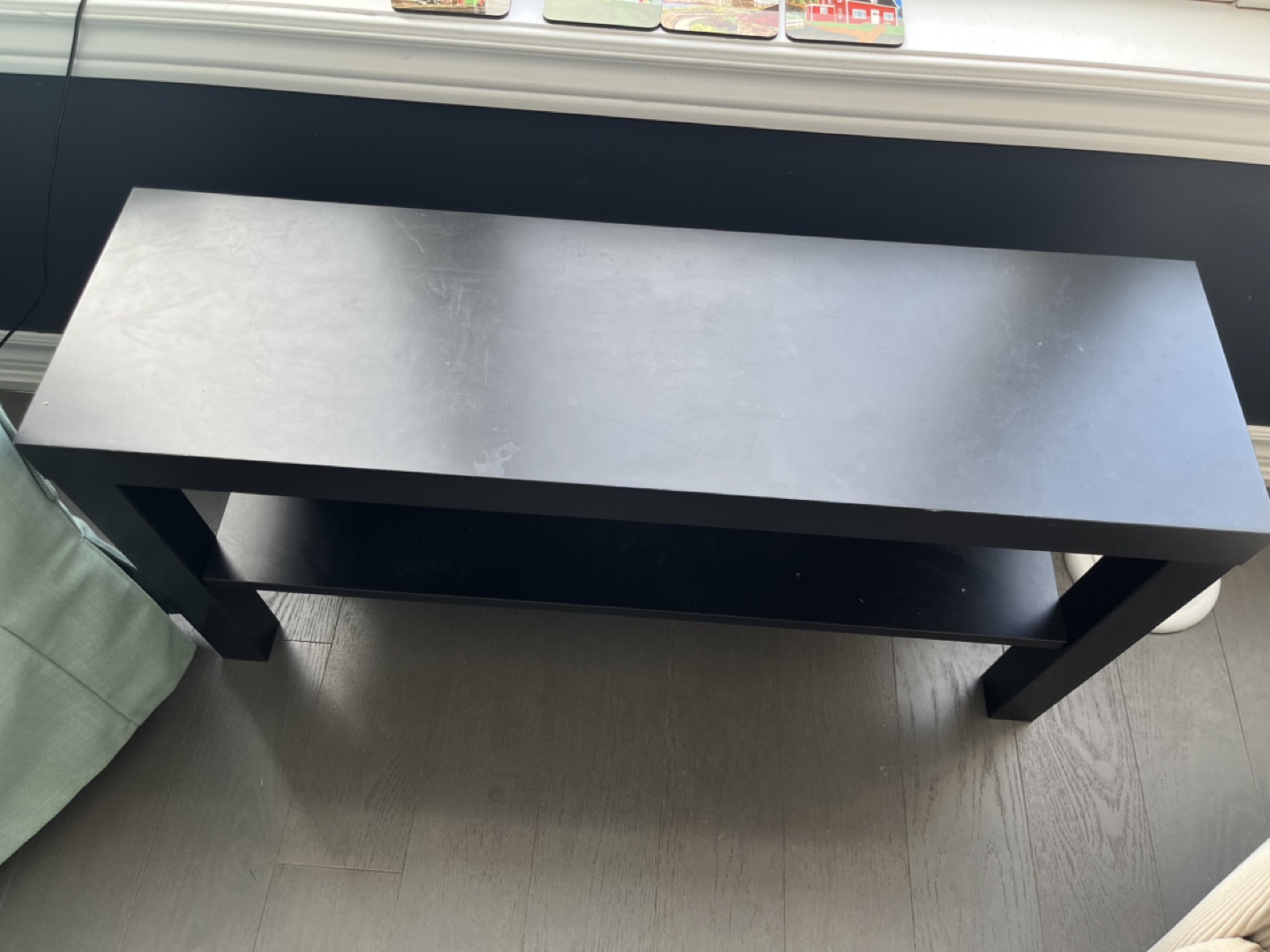 Black Console Table - photo 2