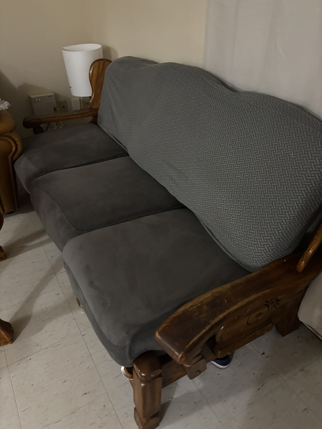Vintage Wooden Living Room Set