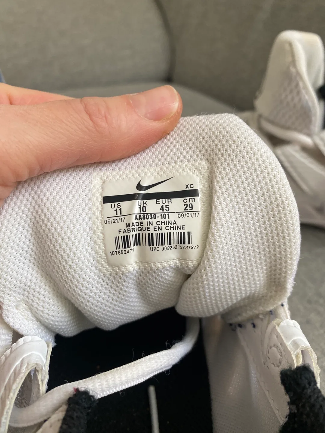 NikeCourt Air Zoom Vapor X HC Tennis Shoes - Men's Size 11 image indicator(2)