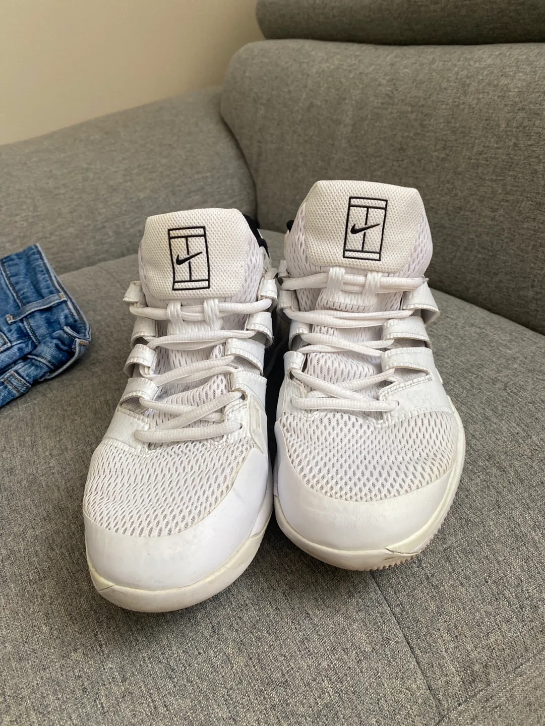 NikeCourt Air Zoom Vapor X HC Tennis Shoes - Men's Size 11 image indicator(3)