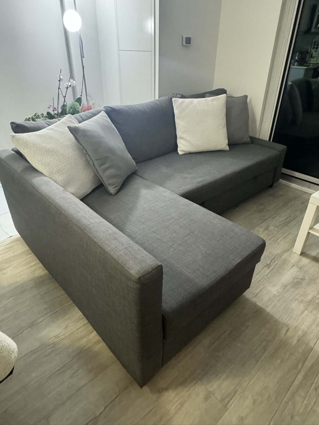 IKEA Friheten Corner Sofa Bed - Grey