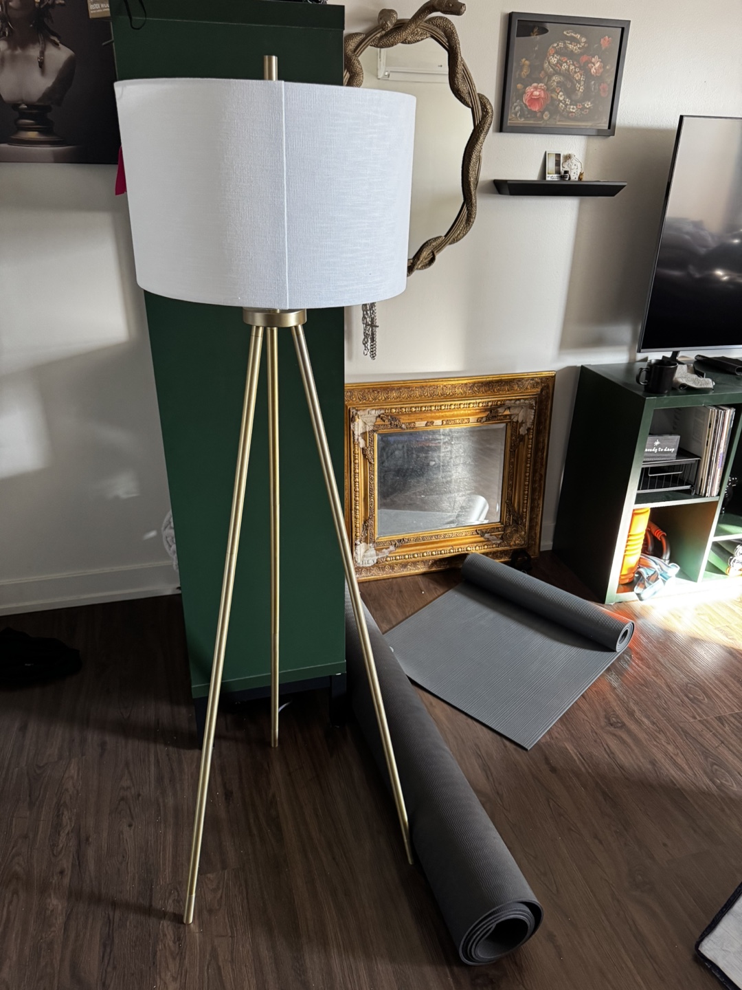 Brass Floor Lamp