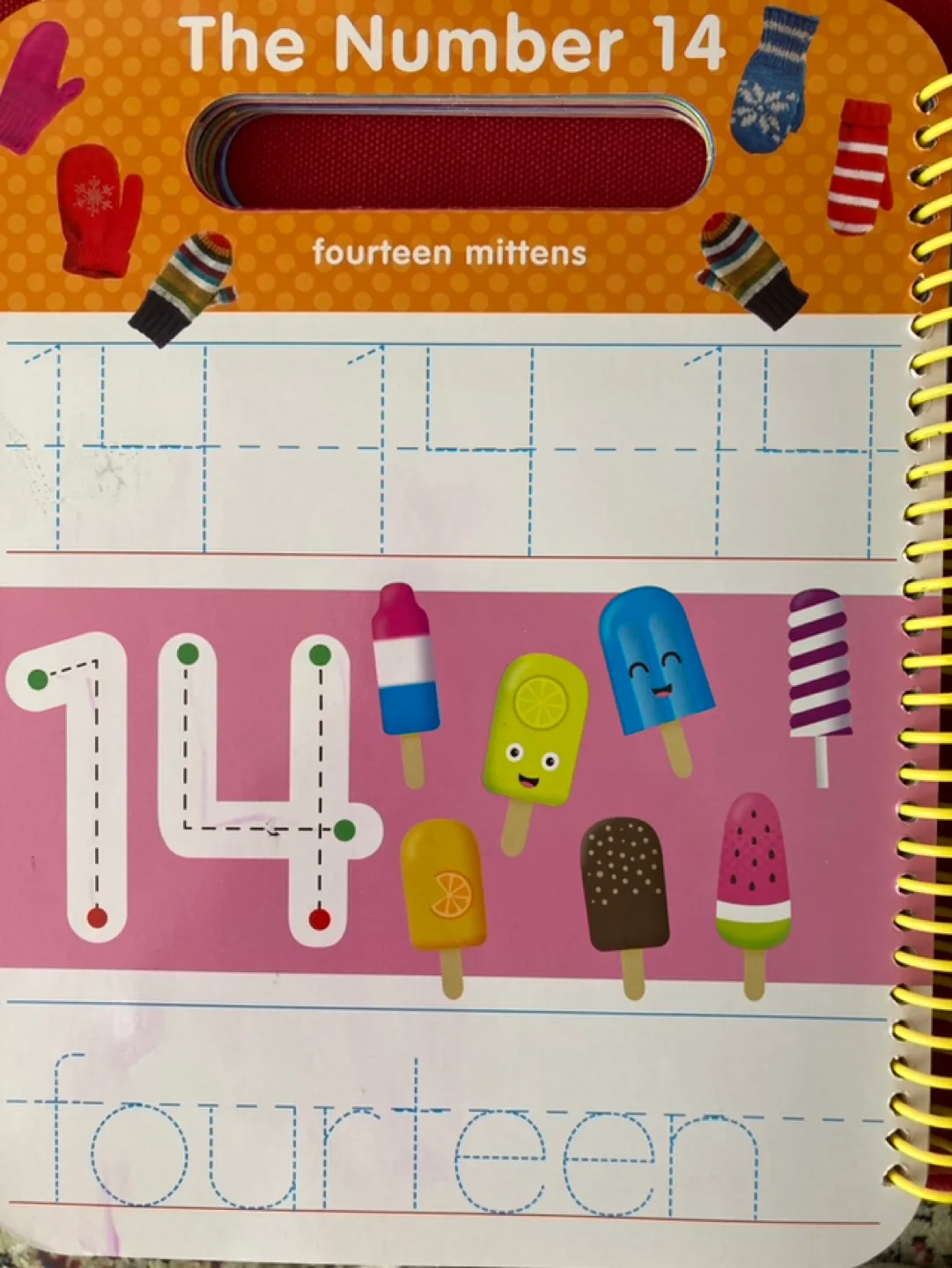 ✨Reusable My First Wipe-Clean Book: Alphabet and Numbers image indicator(5)