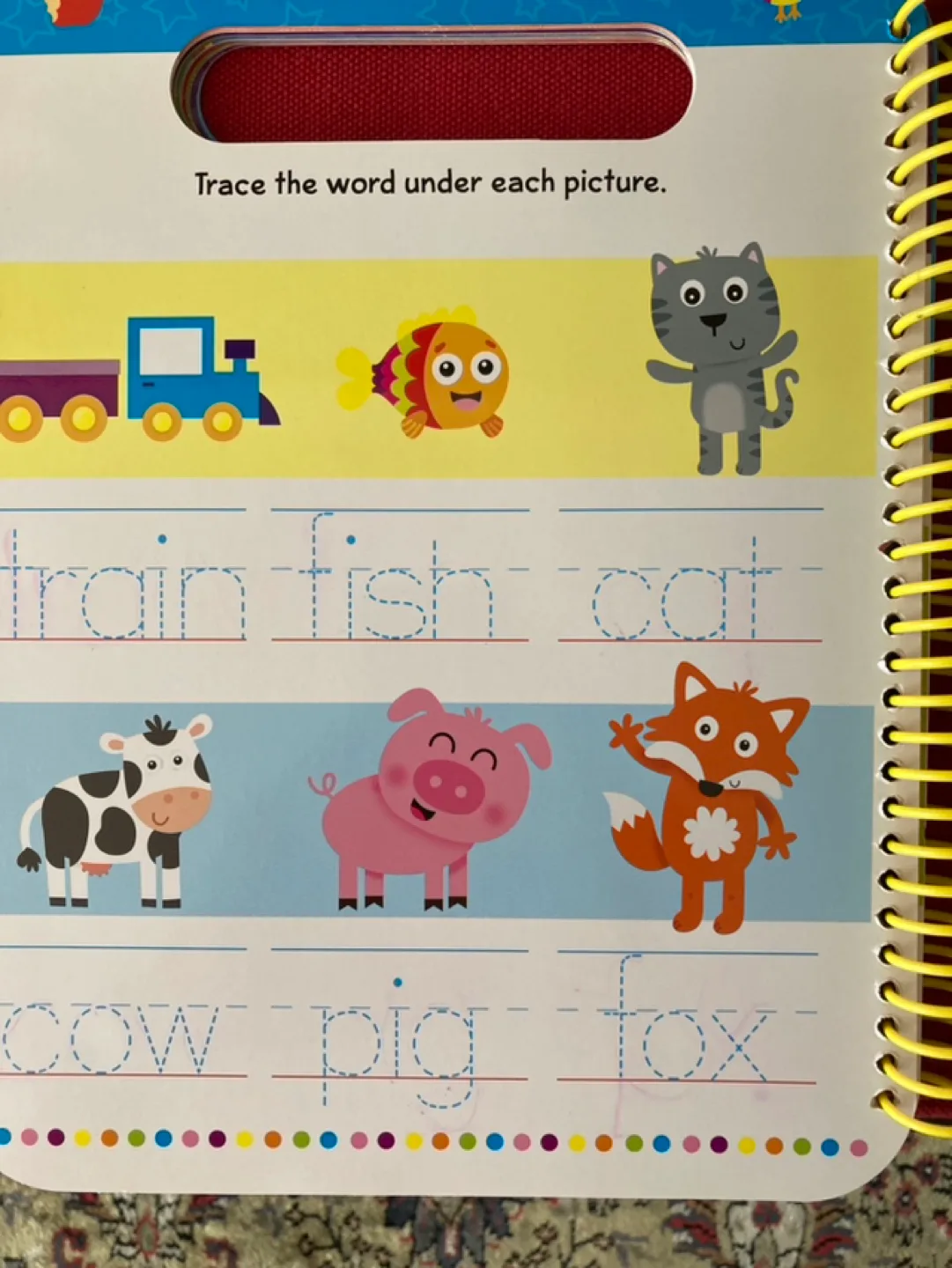 ✨Reusable My First Wipe-Clean Book: Alphabet and Numbers image indicator(4)