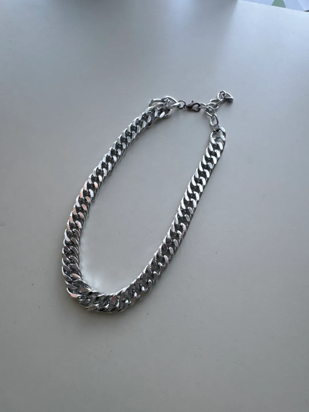 Silver Chain Necklace thumbnail