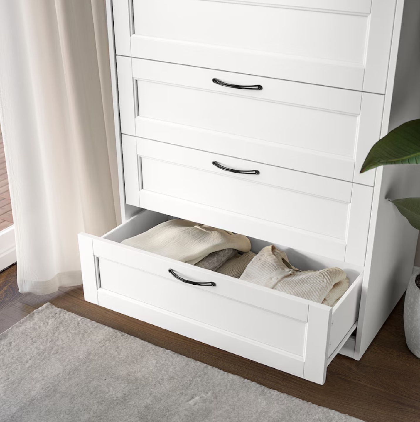 IKEA Songesand, 6-Drawer Chest, White - photo 2
