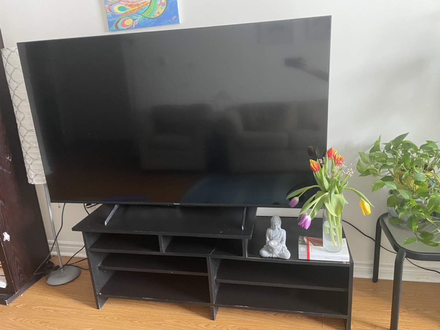 65" TV with Free Stand 📦moving sale