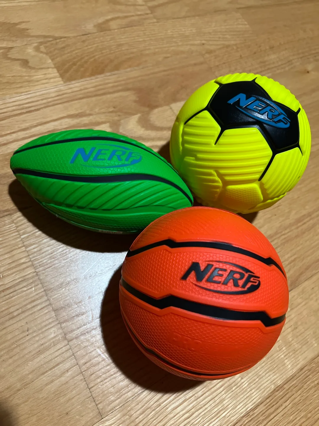Nerf Foam Sports Balls Set (3-Pack) thumbnail