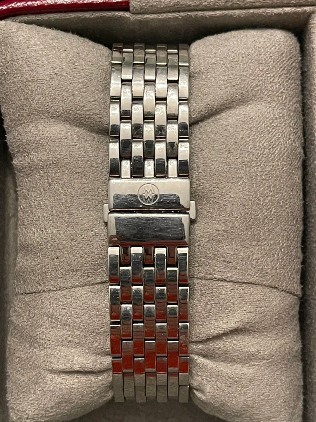 Michele Ladies Diamond Deco Watch with box, Swiss made! image indicator(5)