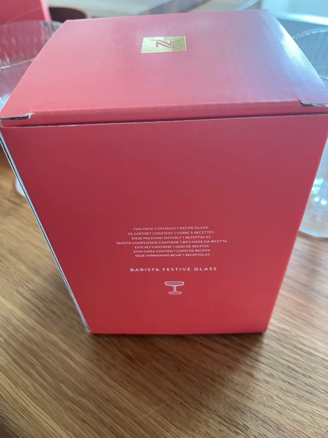 Set of 4 Nespresso barista cocktail glasses image indicator(3)