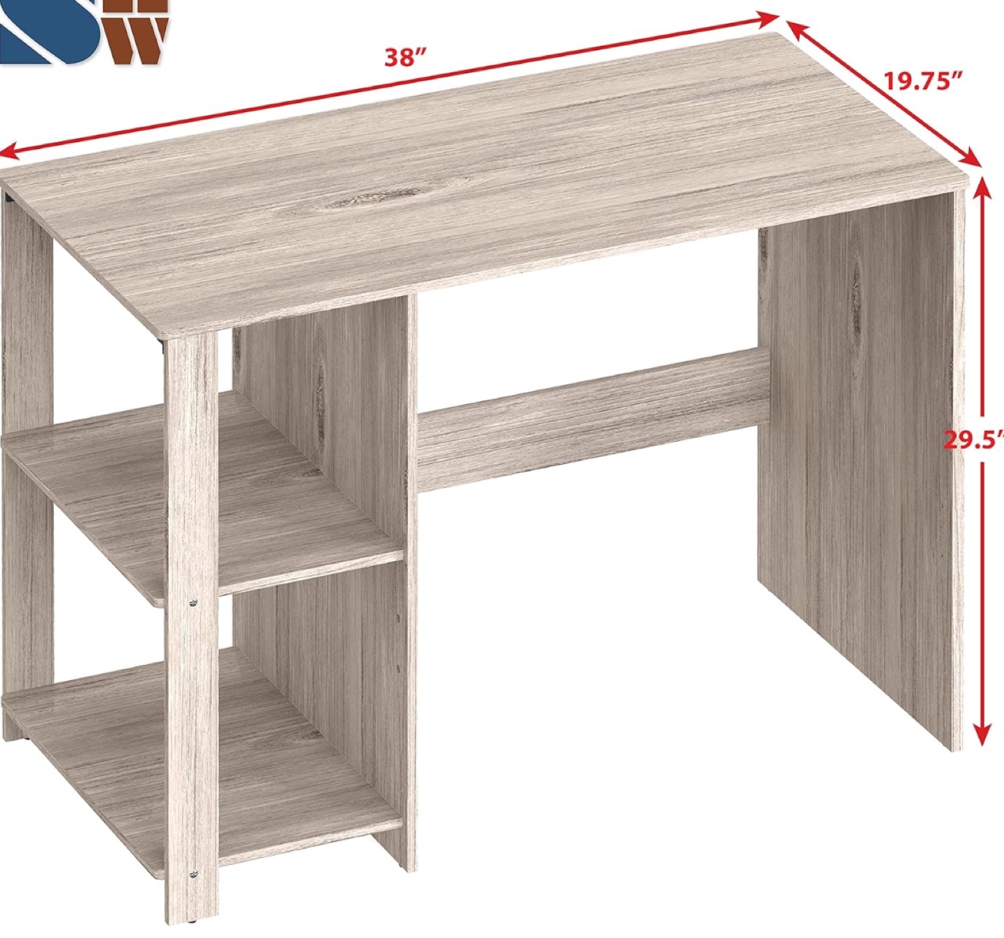 Study/Office Desk and Ergonomic Chair Set