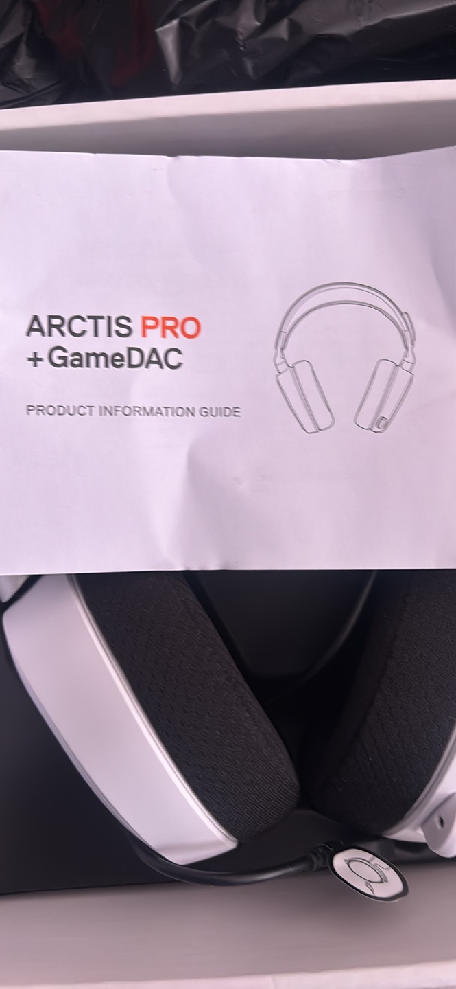 SteelSeries Arctis Pro + GameDAC Headset - White - photo 2