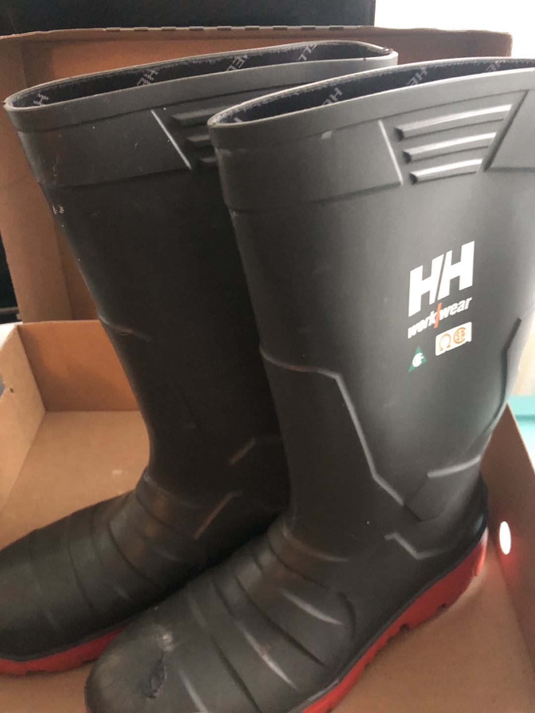 HH Workwear Steel Toe & Plate Rubber Boots - Size 14 - photo 2