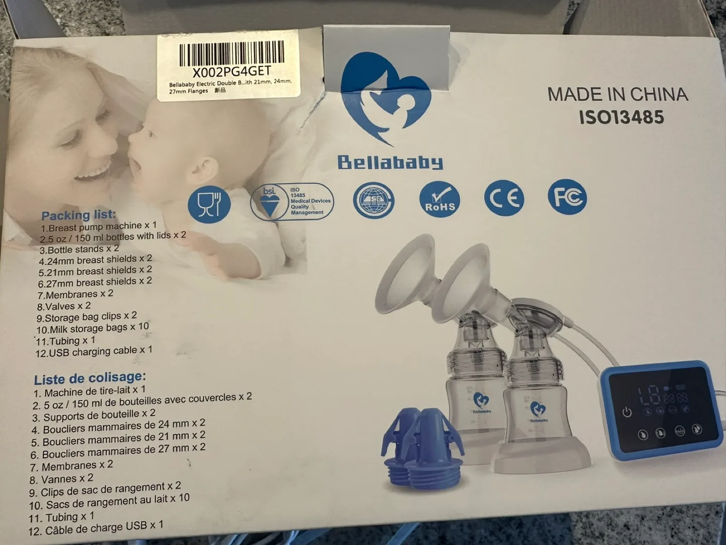 Bellababy Electric Breast Pump image indicator(3)