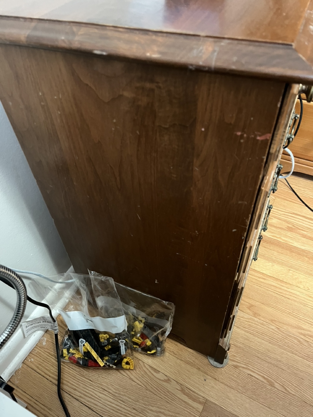 Vintage Wooden Five-Drawer Chest - photo 3